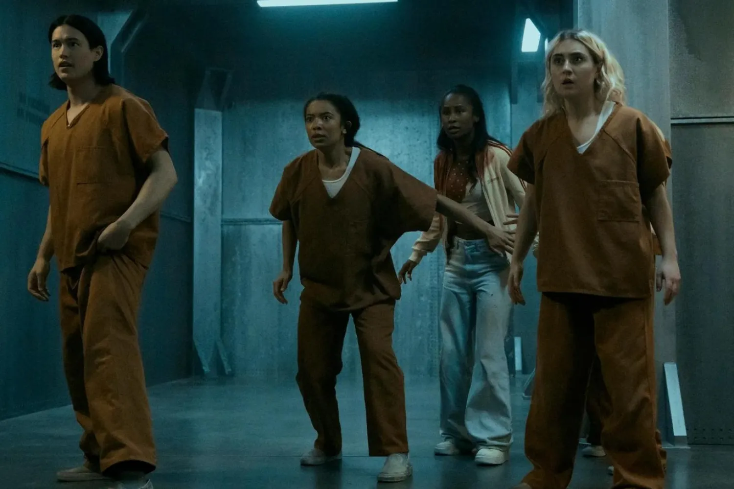 Godolkin Üniversitesi'nde eğitim gören gençlerin hikayesine odaklanan Gen V'de kahramanlar, en iyi şehirlerdeki pozisyonları kapmak için rekabet ederken, okulun karanlık ve yozlaşmış sırlarını keşfederek ahlaki sınırlarını zorlayan testlerden geçiyor (Amazon Prime Video)