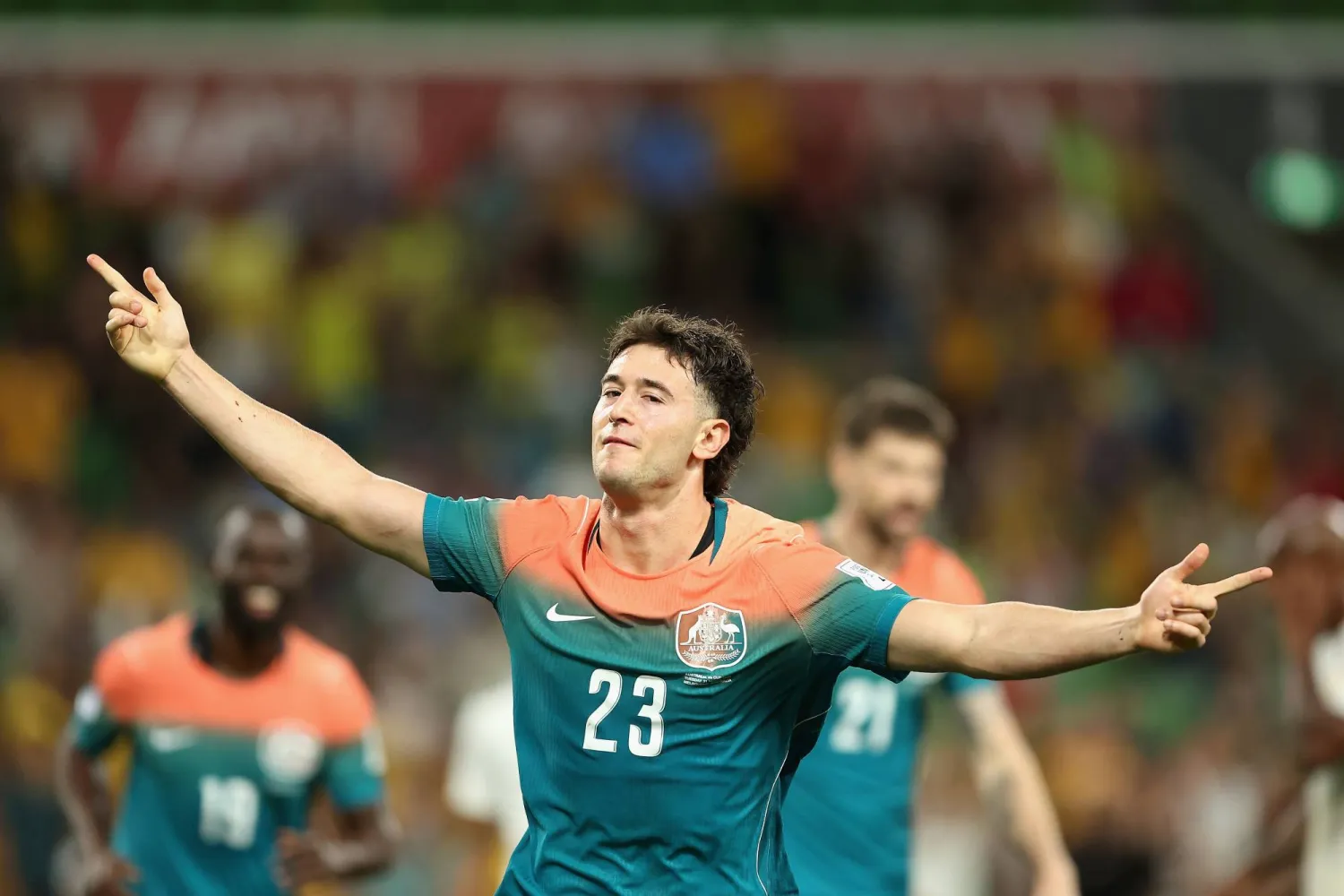 صورة منتخب أستراليا الحقيقية تظهر قبل كأس العالم (إ.ب.أ)