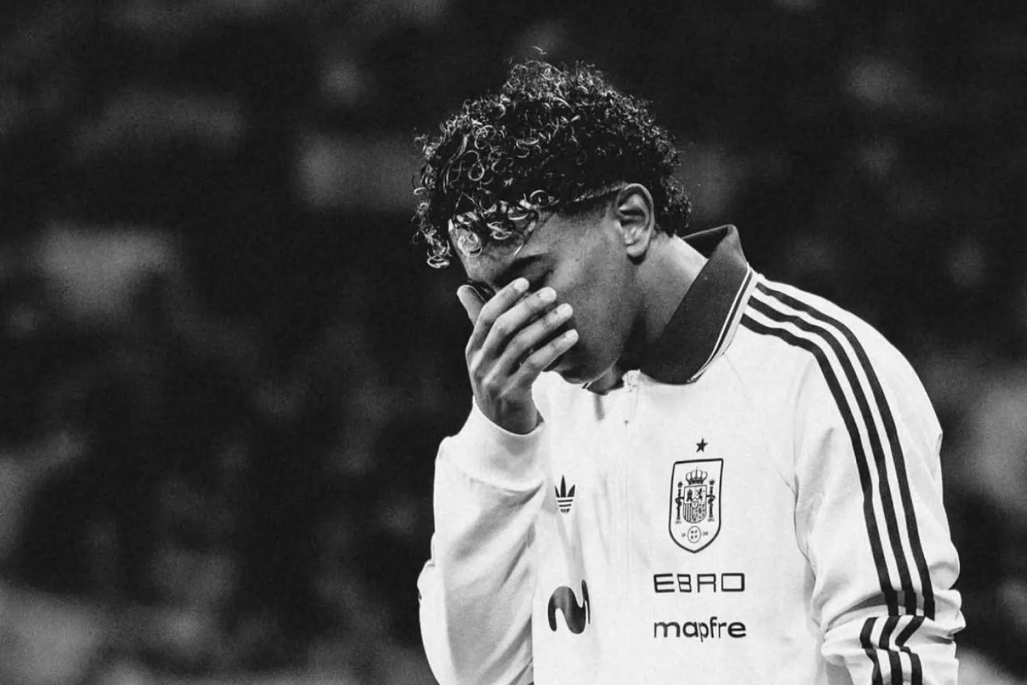 اللاعب قال إن الهتافات تبقى قلة احترام (حساب جمال عبر منصة «إنستغرام»)