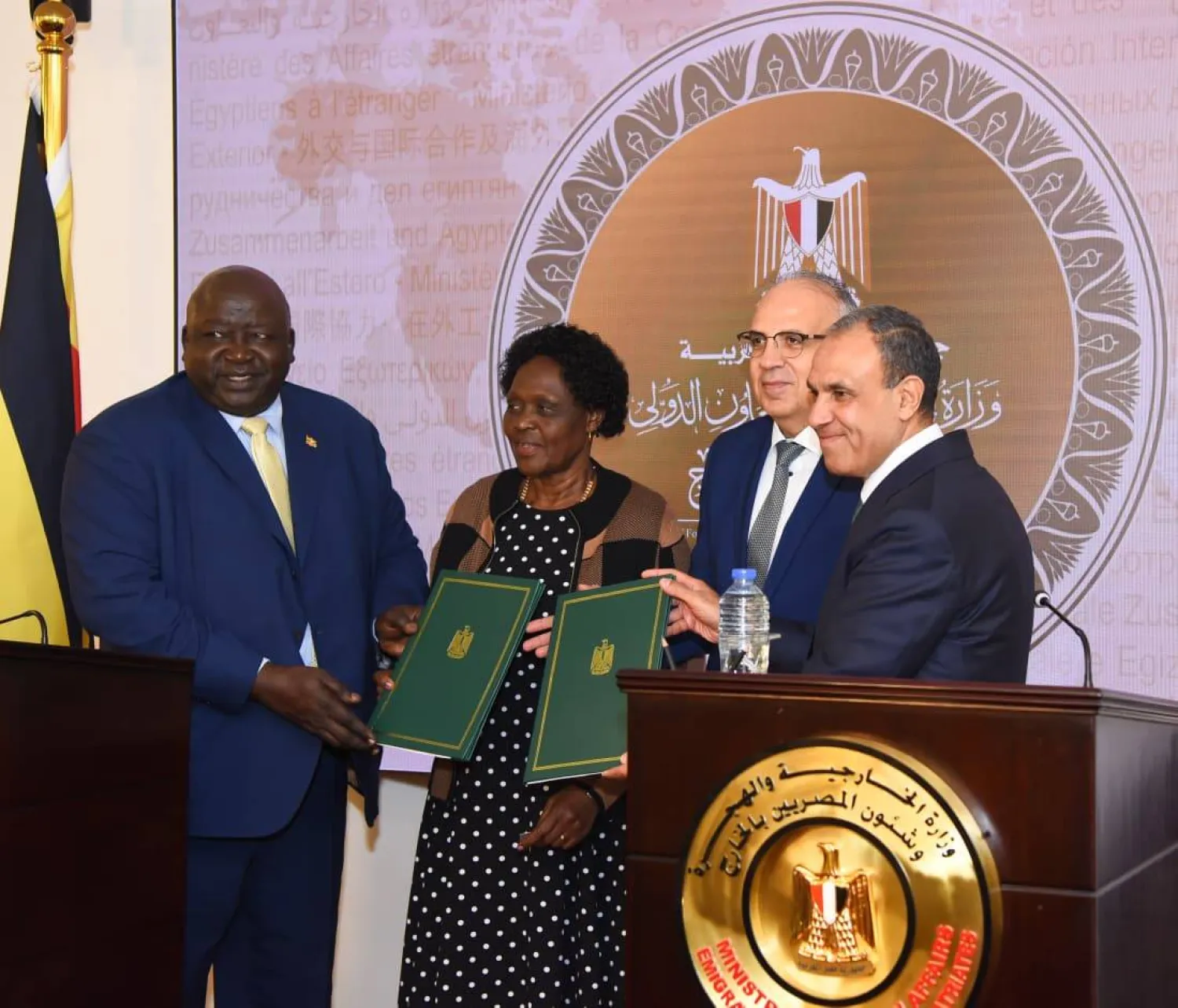 تأكيد مصري-أوغندي على الارتقاء بالشراكة بين البلدين (الخارجية المصرية)