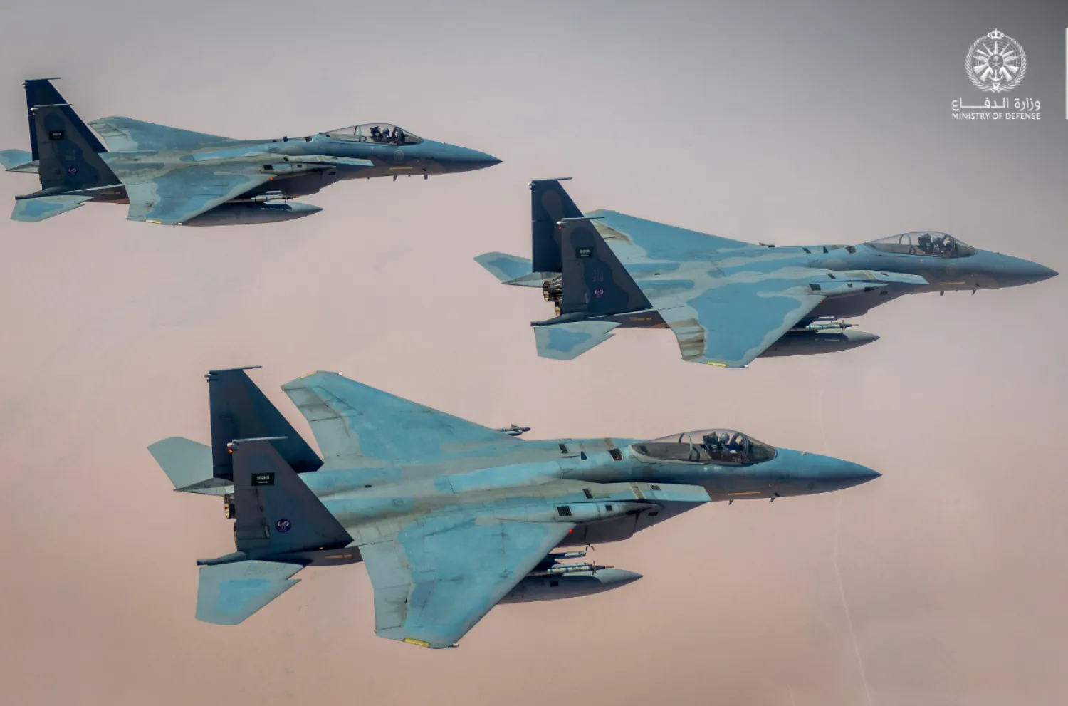 The armed forces' readiness succeeded in protecting the airspace and dealing with various threats without recording any damage (Ministry of Defense)