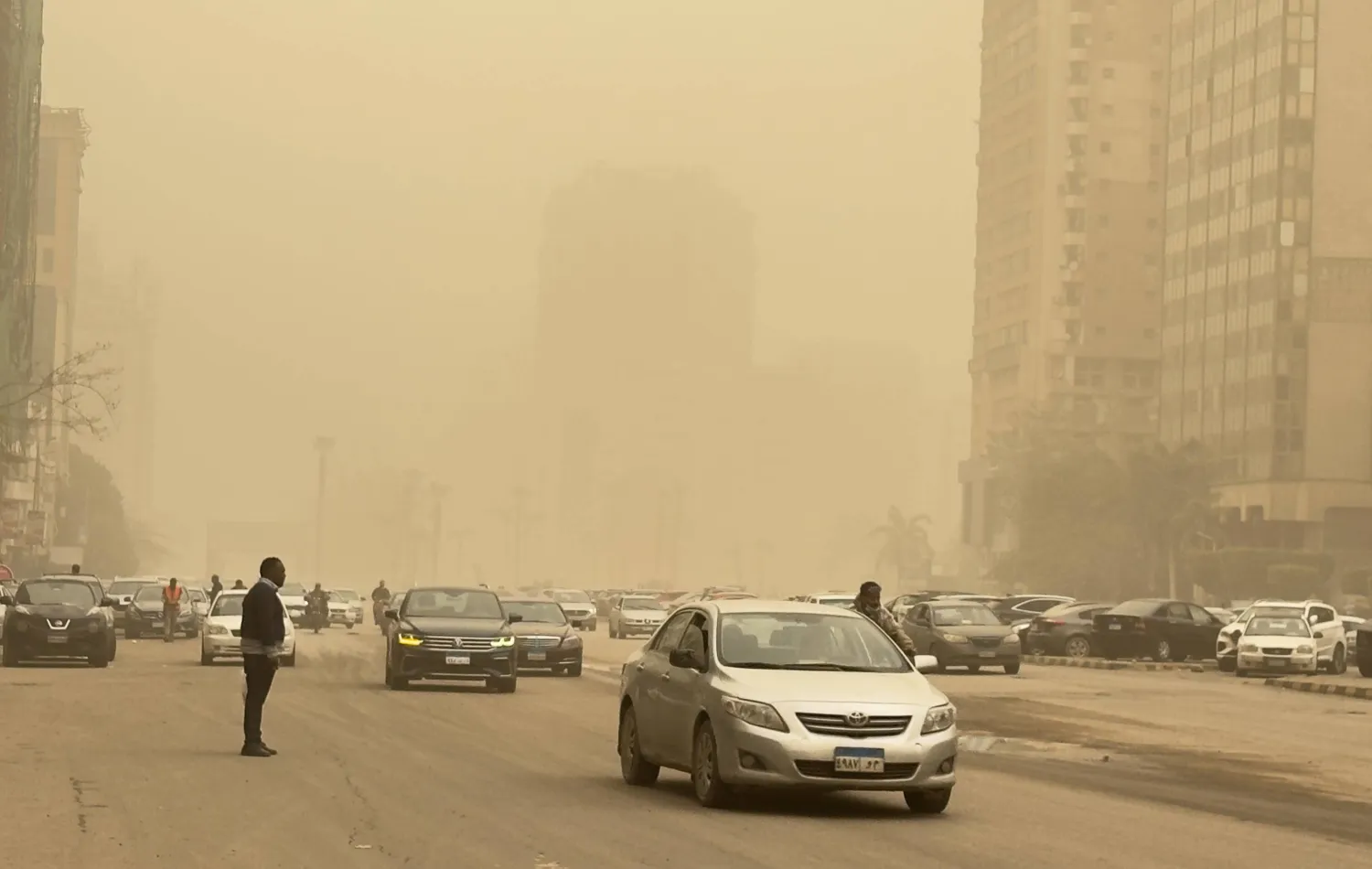 شارع جامعة الدول العربية الخميس (تصوير: عبد الفتاح فرج)
