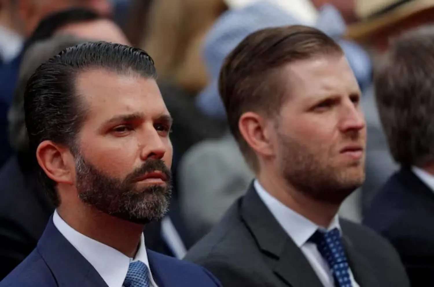 Eric Trump (sağda) ve Donald Trump Jr. (Arşiv-Reuters)