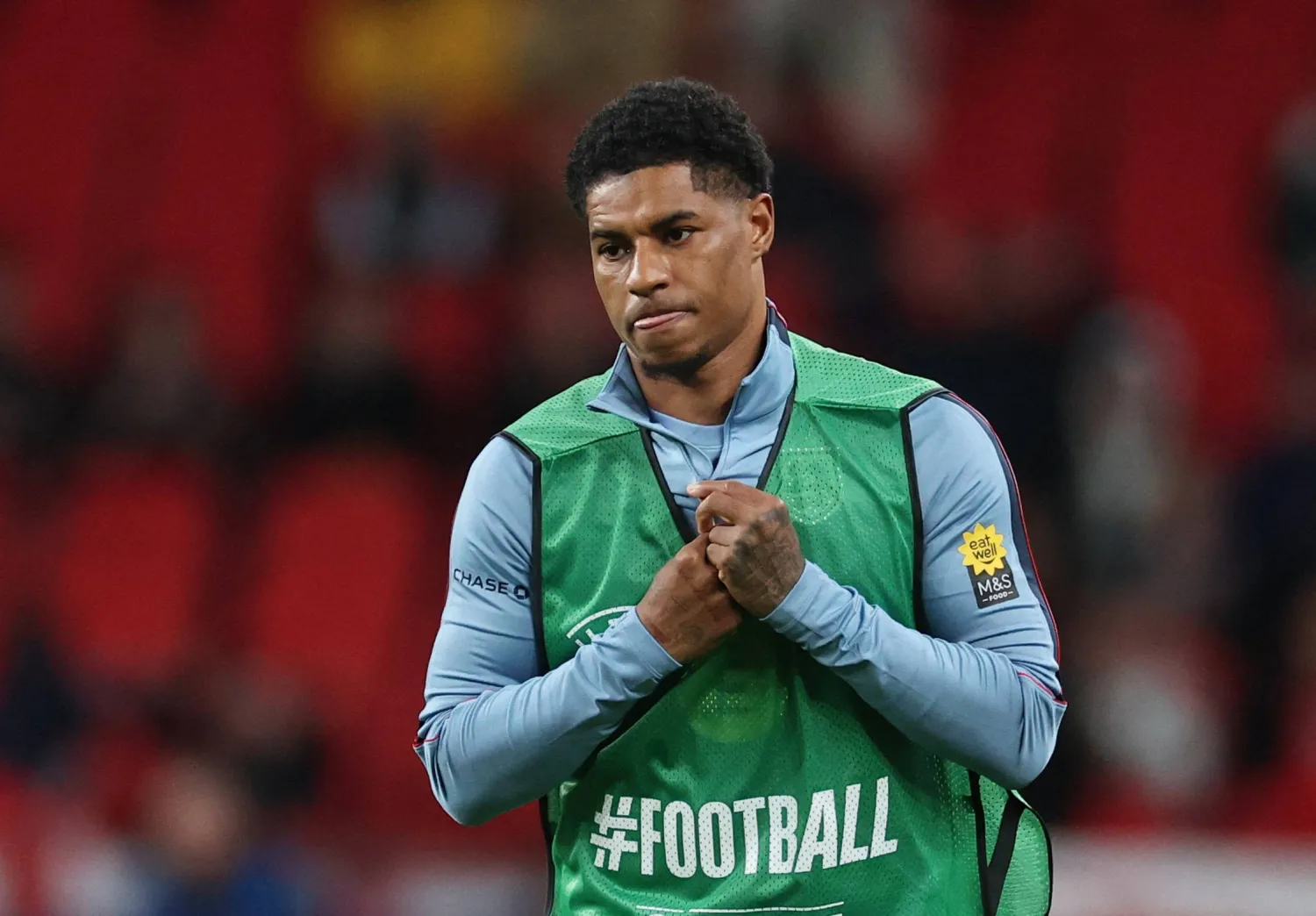 الجناح الإنجليزي ماركوس راشفورد (رويترز)