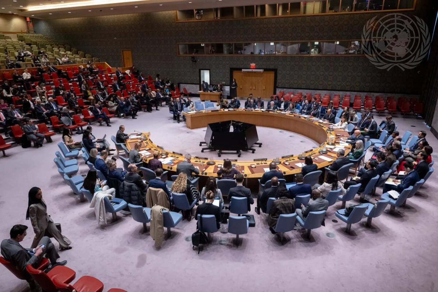 جلسة لمجلس الأمن في نيويورك (الأمم المتحدة)