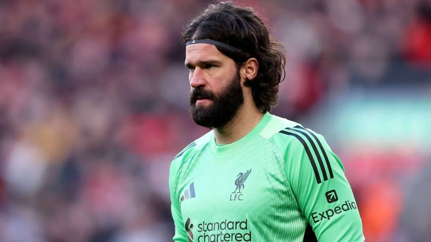 Liverpool goalkeeper Alisson Becker. (Getty Images)