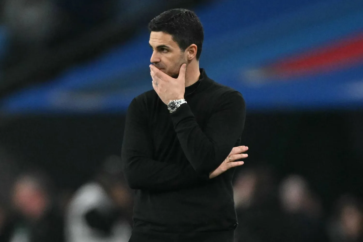 ميكيل أرتيتا مدرب آرسنال (أ.ف.ب)