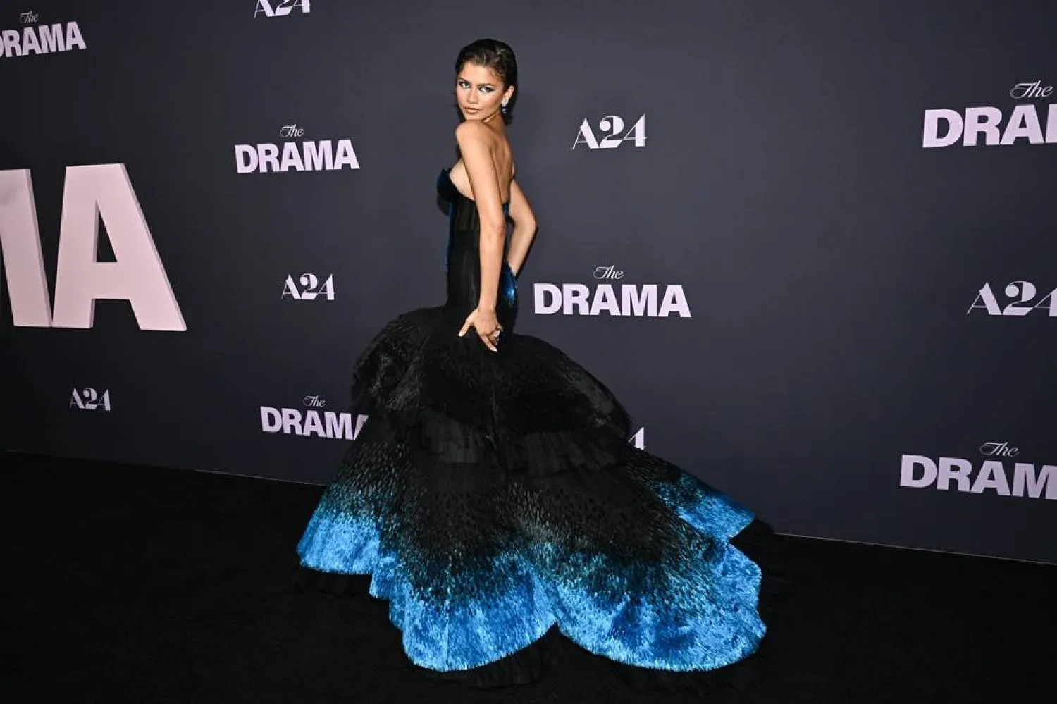  Zendaya attends a special screening of "The Drama" at Regal Union Square on Thursday, April 2, 2026, in New York. (AP) 