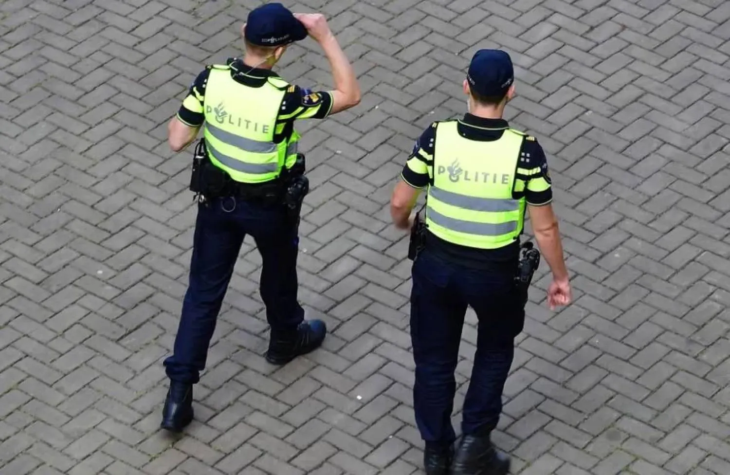 Rotterdam Police officers. (Getty Images/AFP)
