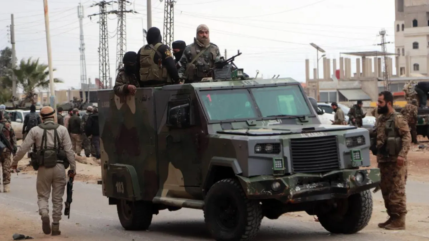 Suriye güvenlik güçleri mensupları (AFP- Arşiv)