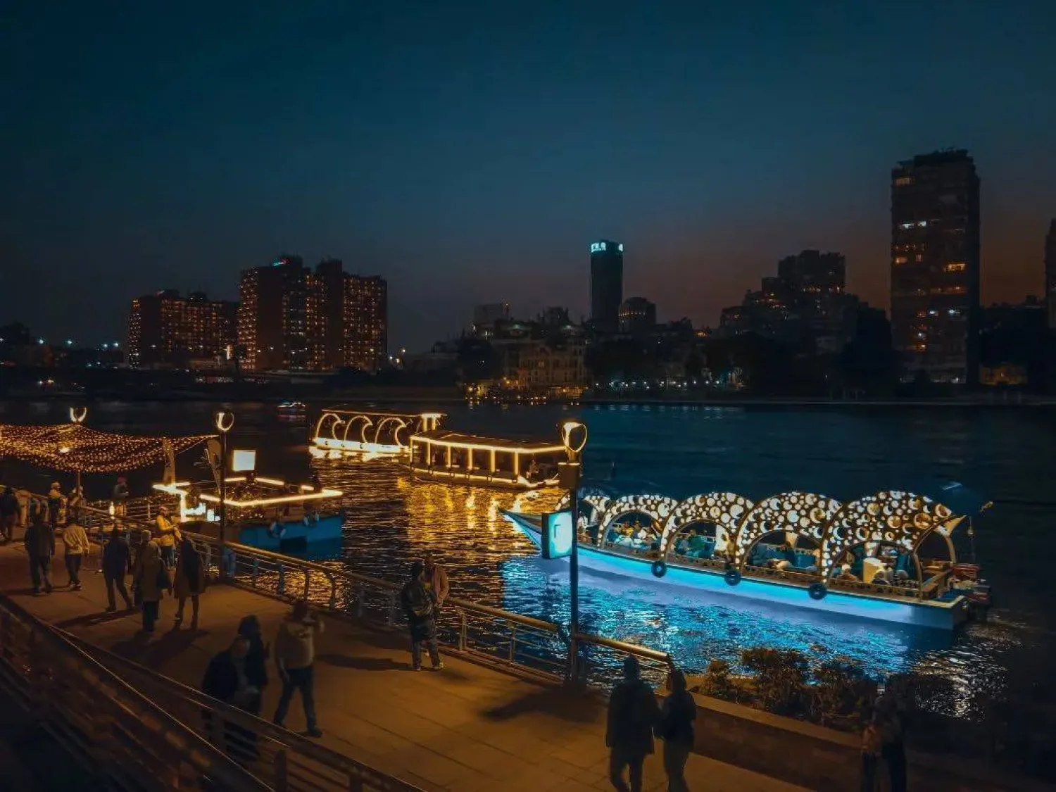 «ممشى أهل مصر» أحد الأماكن السياحية المستثناة من قرار الإغلاق المبكر (صفحة ممشى أهل مصر على «فيسبوك»)