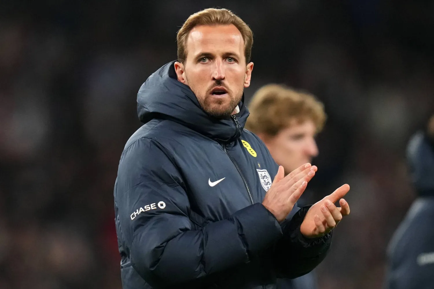 الإنجليزي هاري كين مهاجم بايرن ميونيخ (أ.ب)