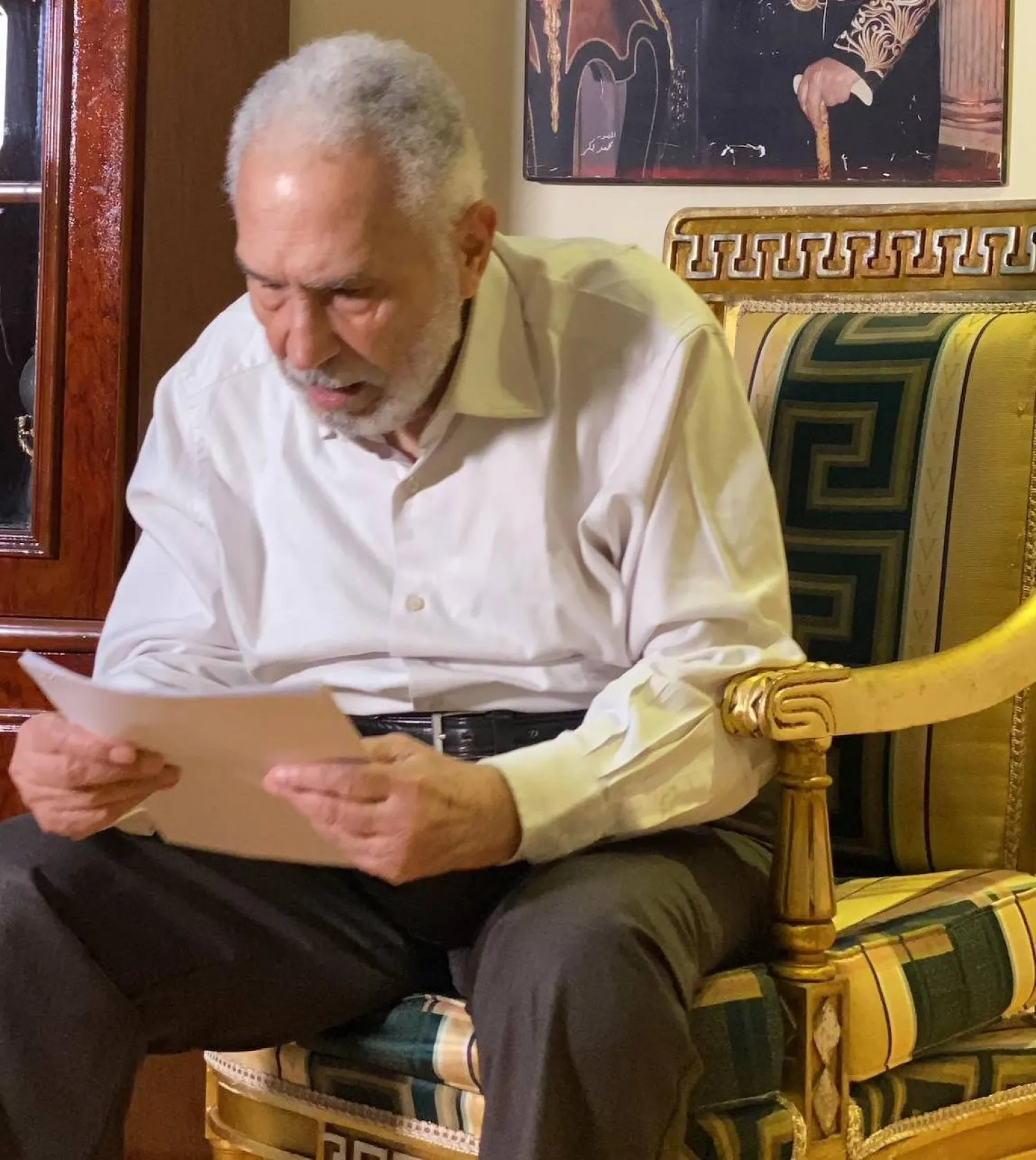 الفنان المصري عبد الرحمن أبو زهرة (حساب نجله على «فيسبوك»)