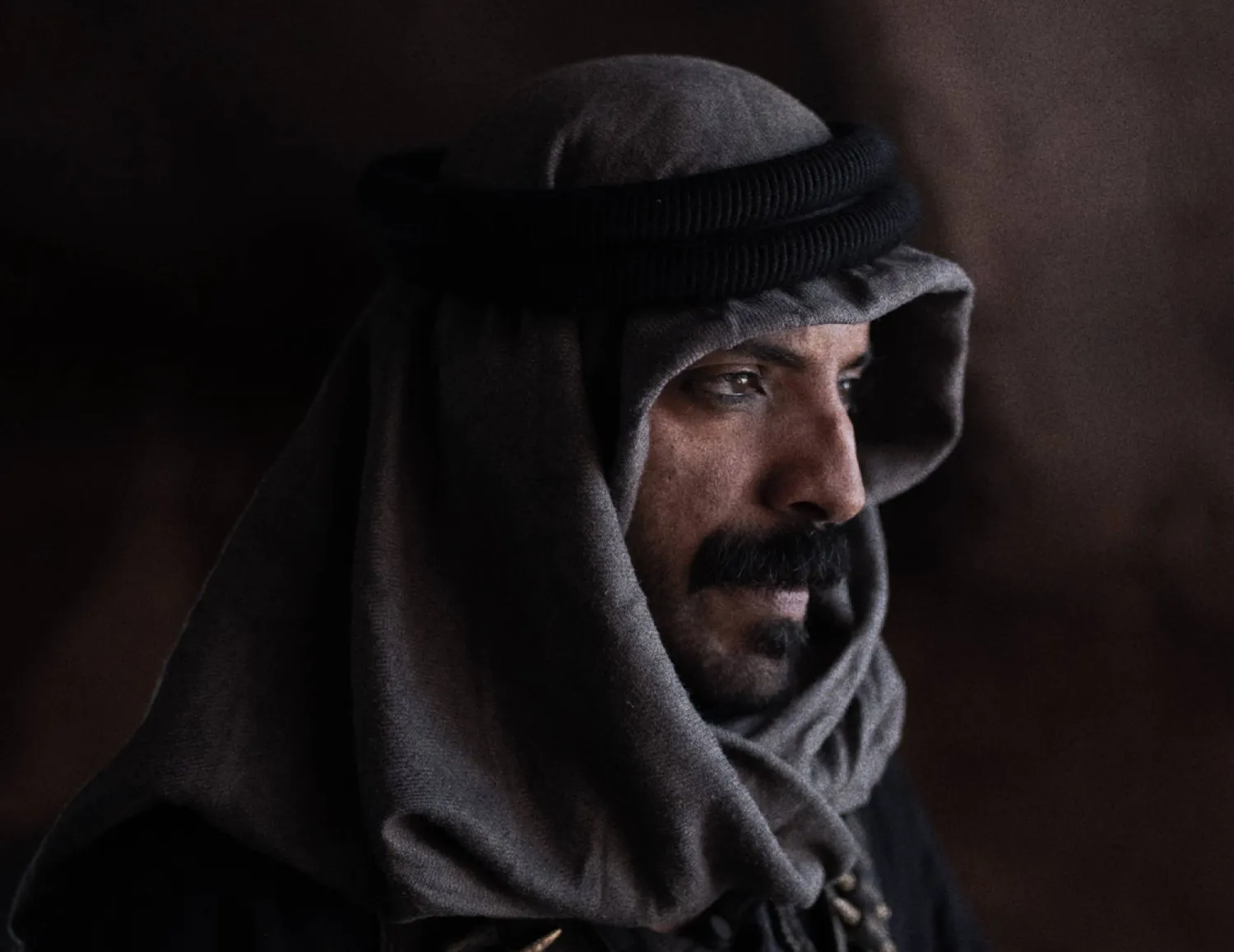 يعقوب الفرحان في أحد مشاهده في فيلم «القيد» (تلفاز 11)