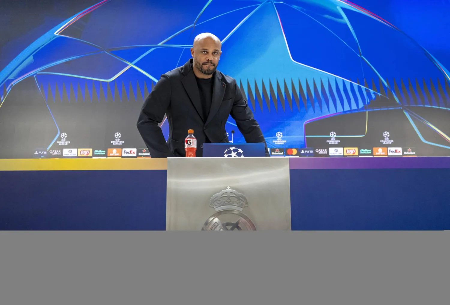 المدرب البلجيكي لبايرن ميونيخ الألماني فنسن كومباني (د.ب.أ)