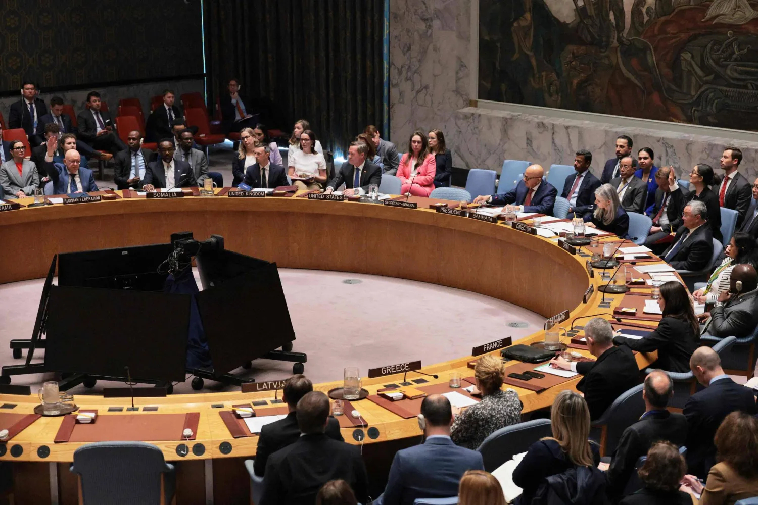 مجلس الأمن في نيويورك (أ.ف.ب)