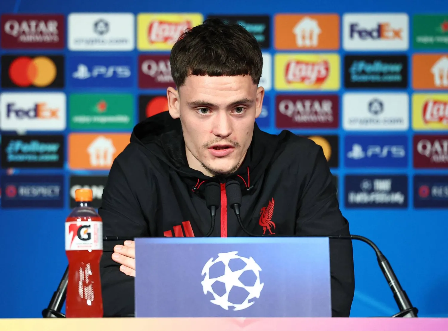 فلوريان فيرتز نجم ليفربول الإنجليزي (رويترز)