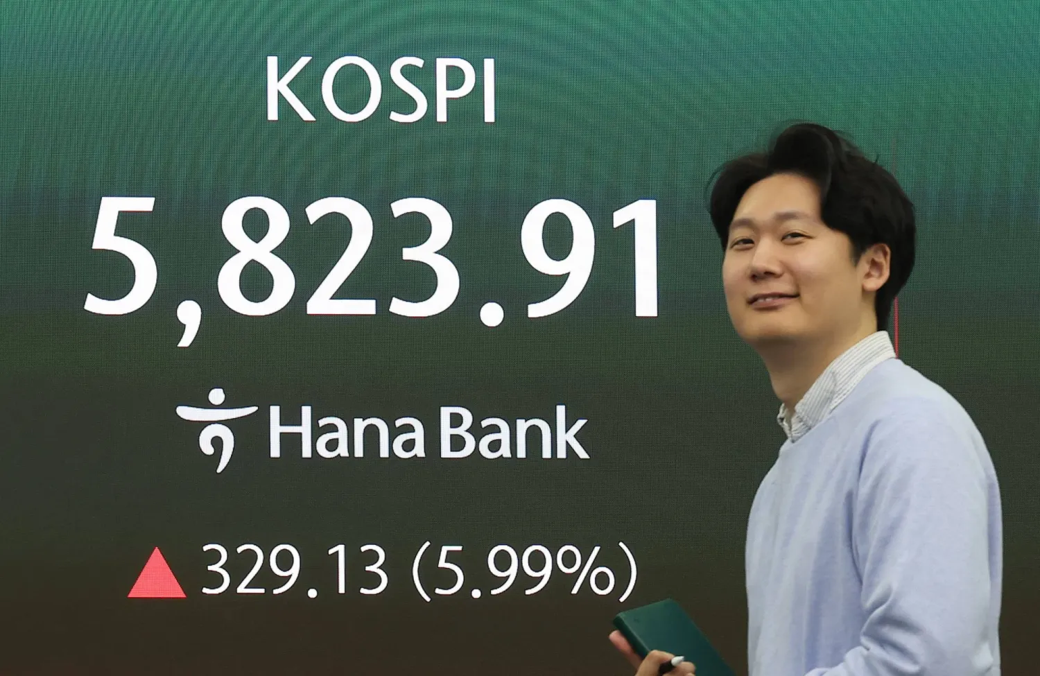 مؤشر «كوسبي» الكوري الجنوبي سجل أعلى مستوى له خلال اليوم