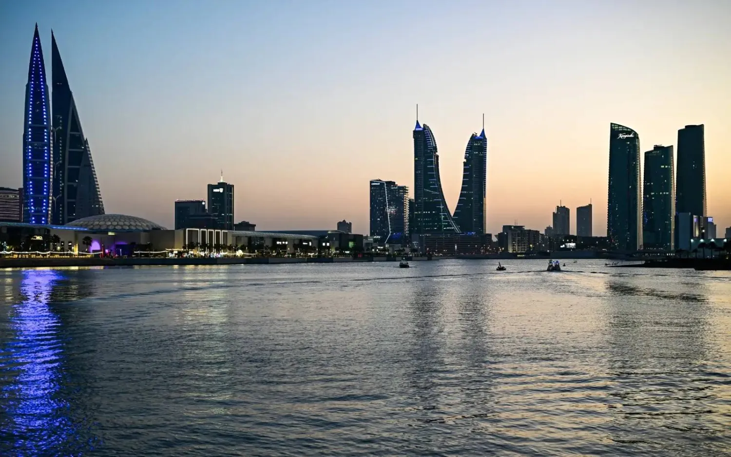 A general view of Manama, Bahrain. (AFP)