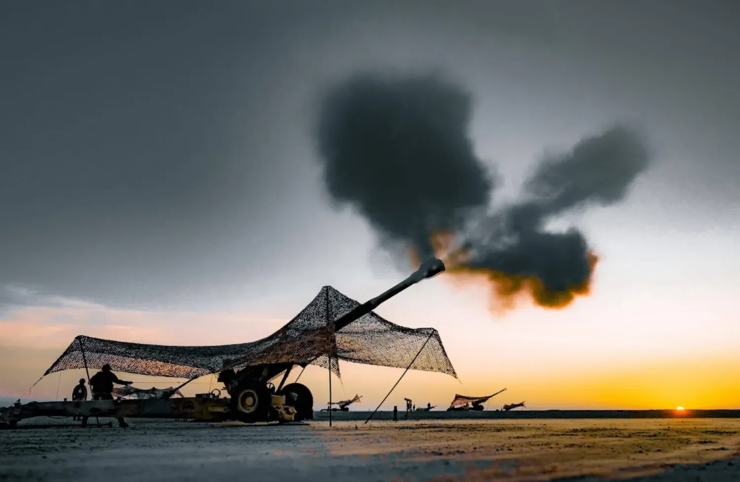 The Kingdom’s air defenses stand vigilant against Iranian attacks (Saudi Ministry of Defense).