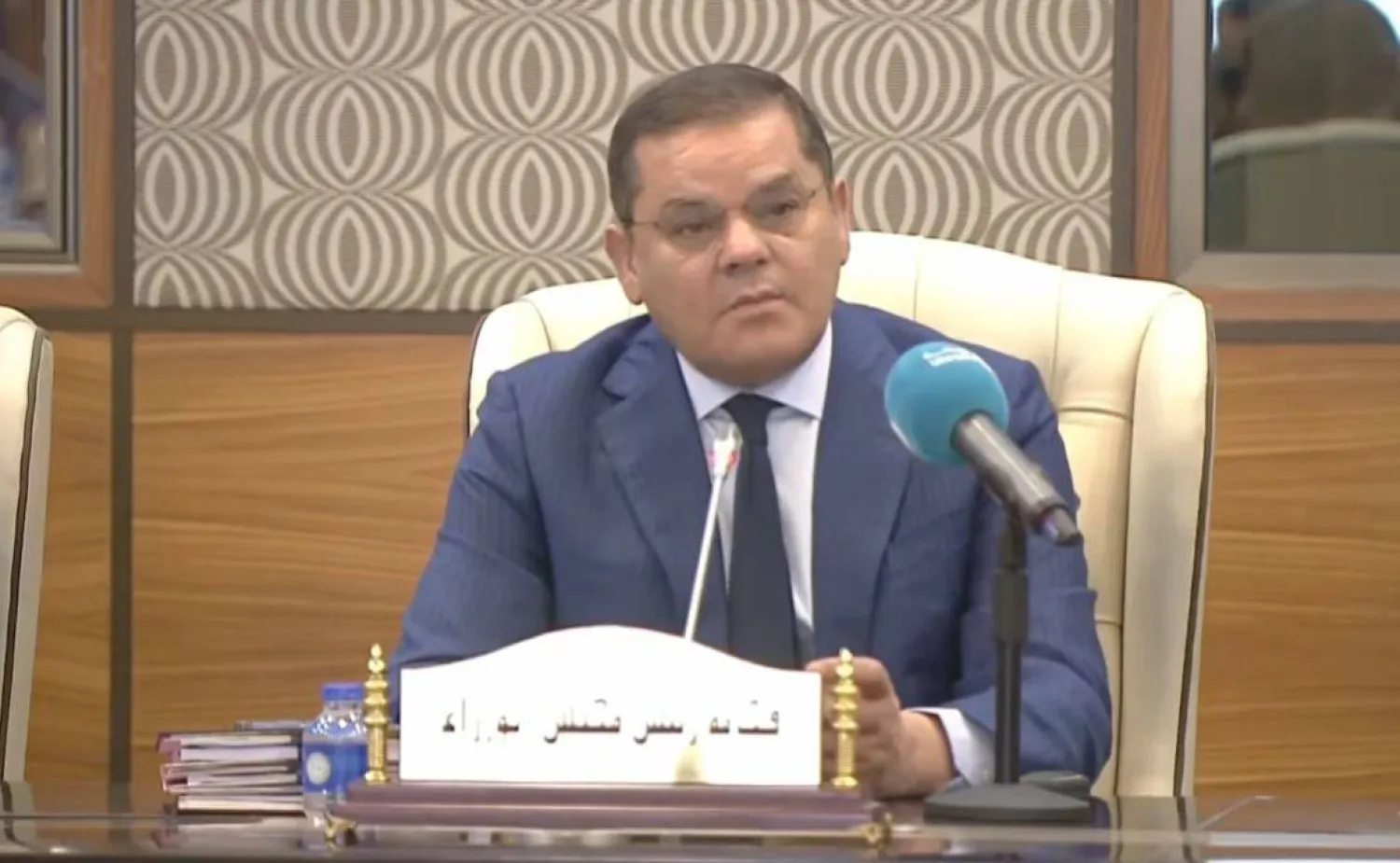 عبد الحميد الدبيبة رئيس حكومة «الوحدة» الليبية (الوحدة)