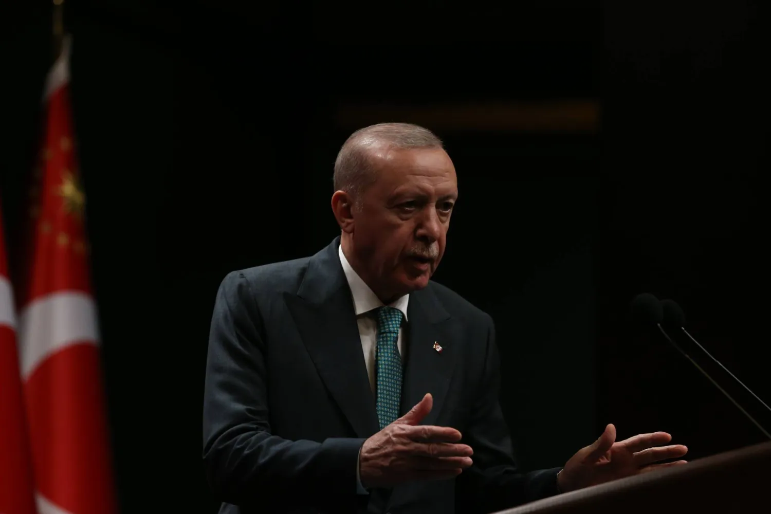 الرئيس التركي رجب طيب إردوغان (إ.ب.أ)