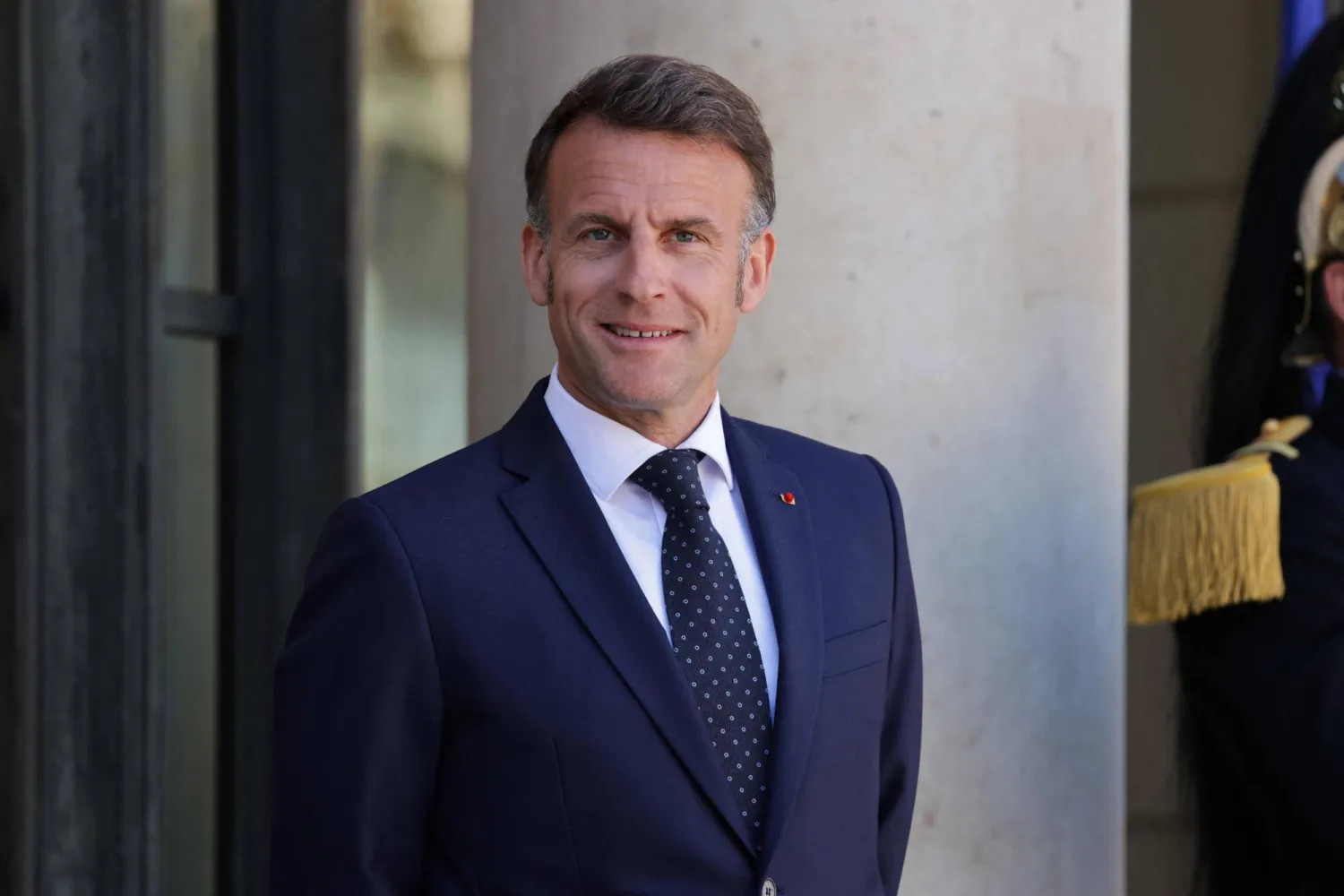 الرئيس الفرنسي إيمانويل ماكرون (أ.ف.ب)