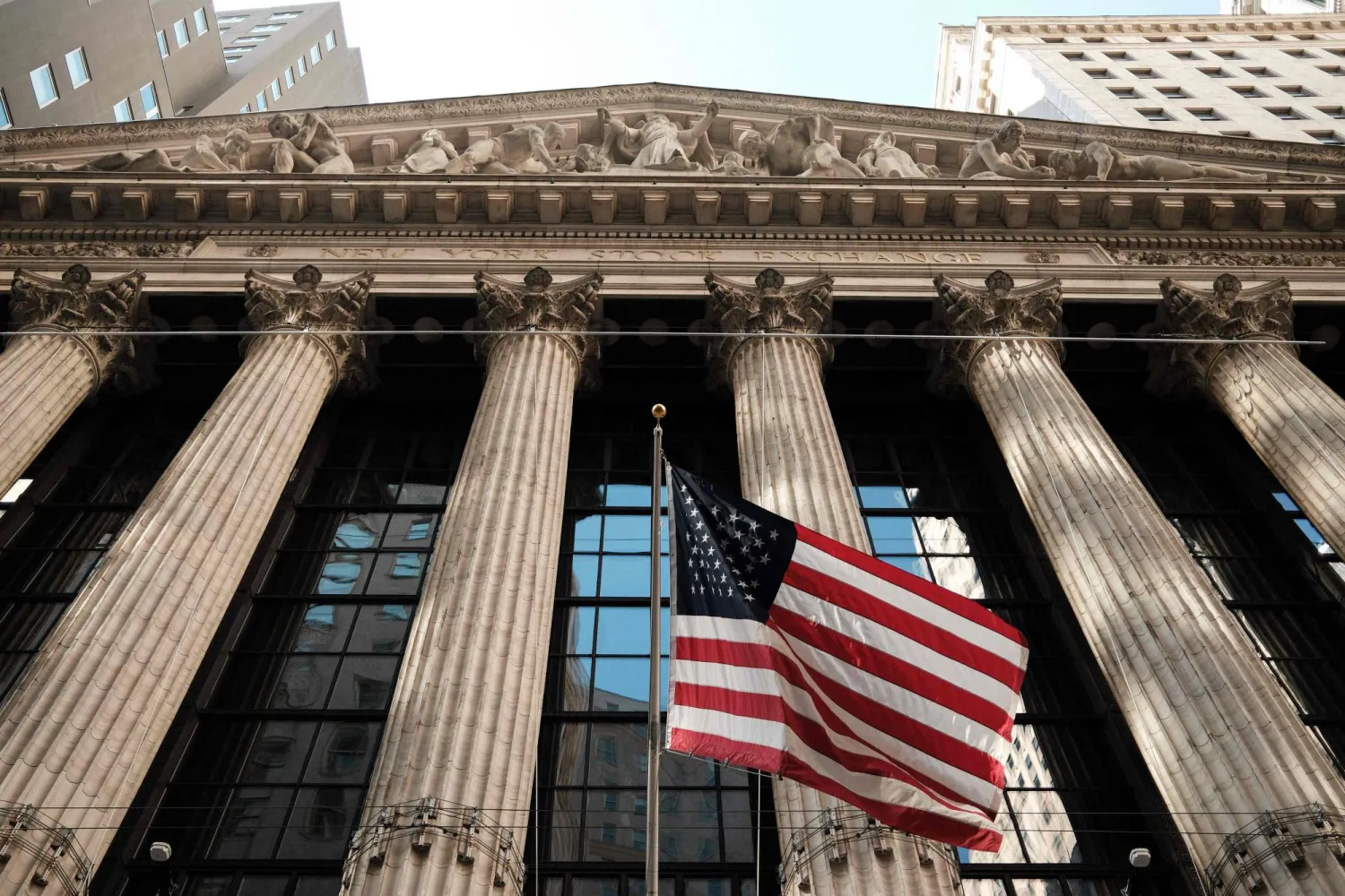 واجهة بورصة نيويورك (أ.ف.ب)