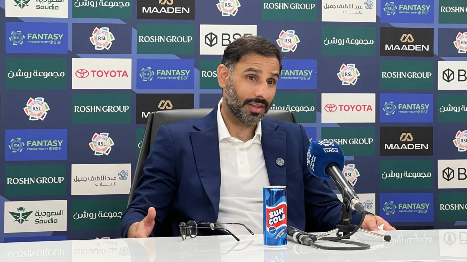 سعد الشهري مدرب فريق الاتفاق (الشرق الأوسط)