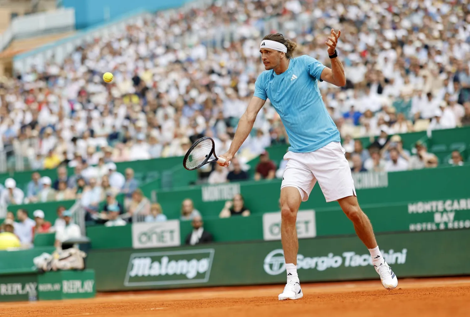 الألماني ألكسندر زفيريف يتألق في مونت كارلو (إ.ب.أ)