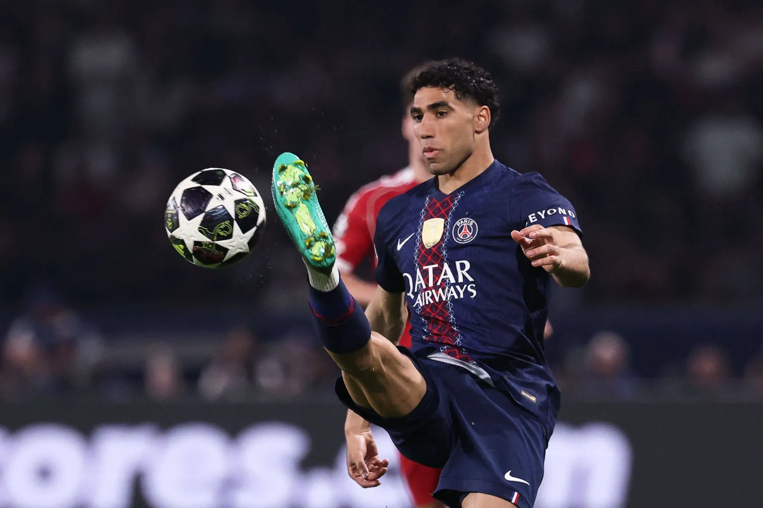 النجم المغربي الدولي أشرف حكيمي (أ.ف.ب)