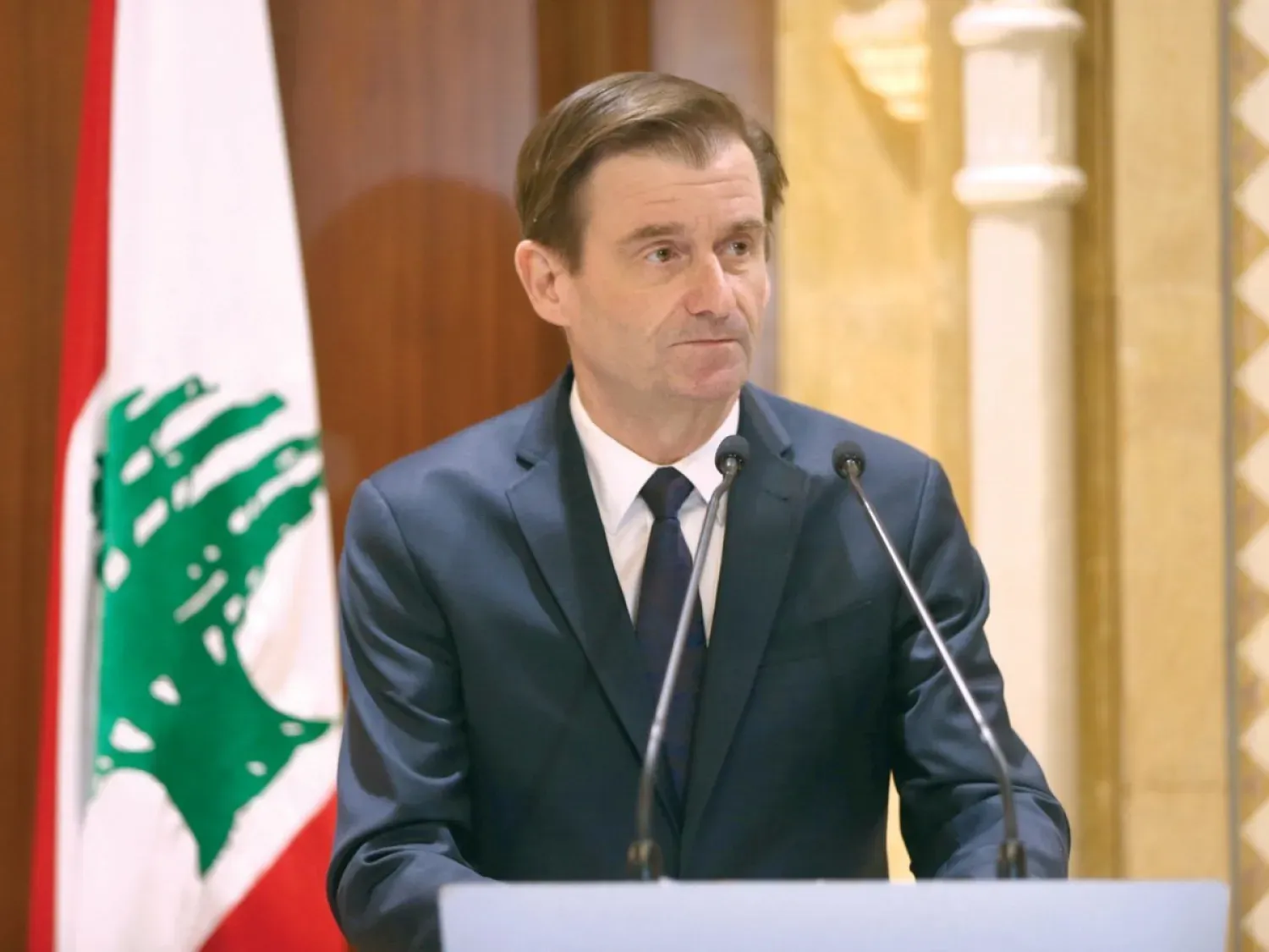 David Hale Beyrut'ta (Arşiv- Reuters)