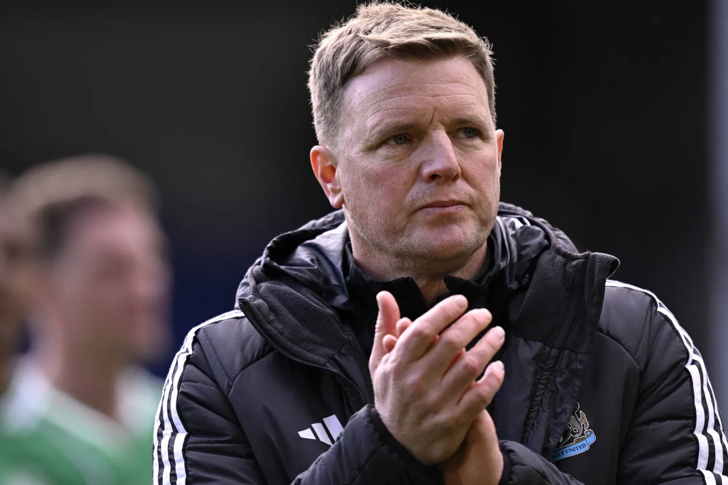 إيدي هاو المدير الفني لفريق نيوكاسل يونايتد (رويترز)