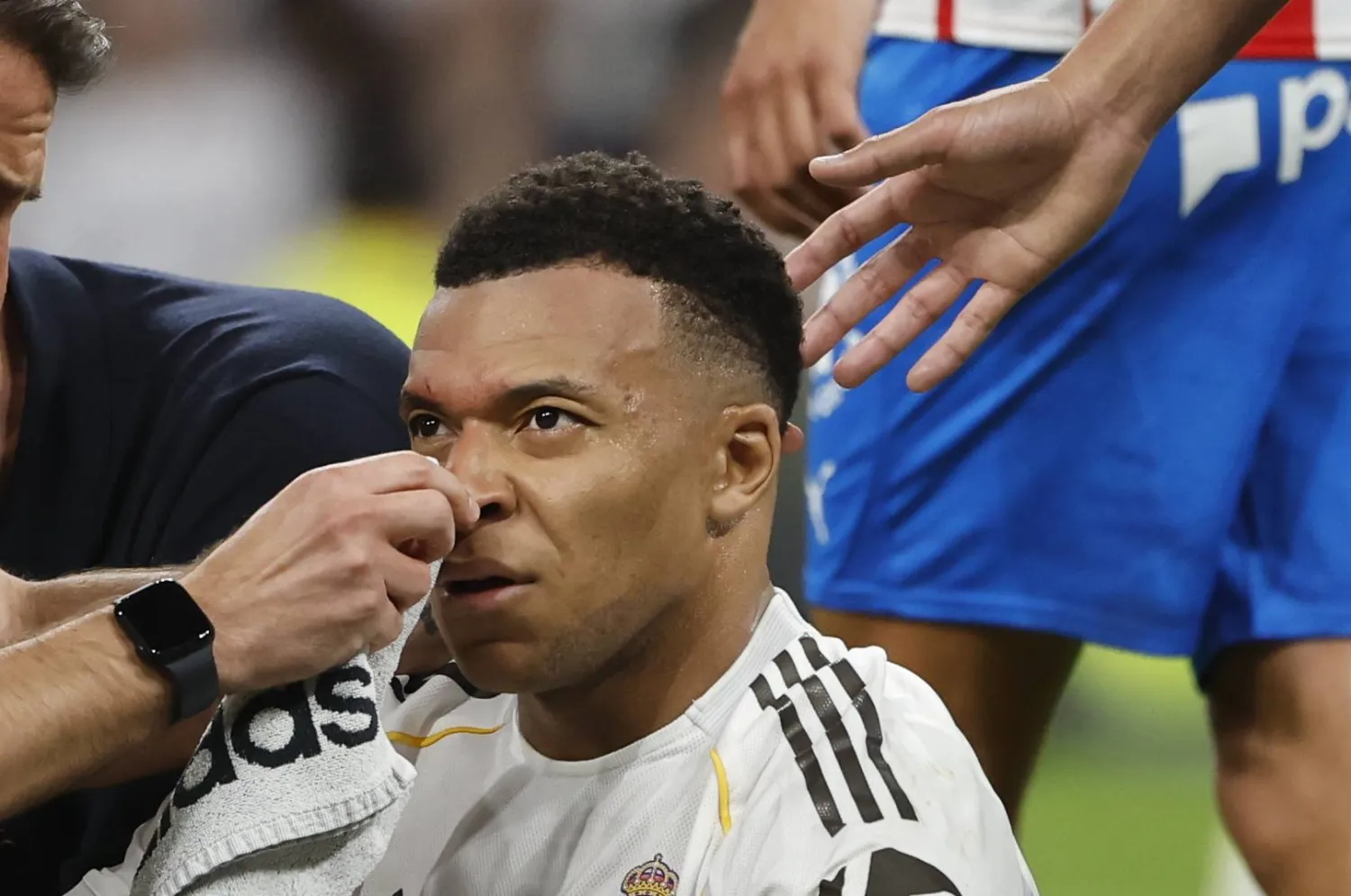 كيليان مبابي مهاجم ريال مدريد (إ.ب.أ)