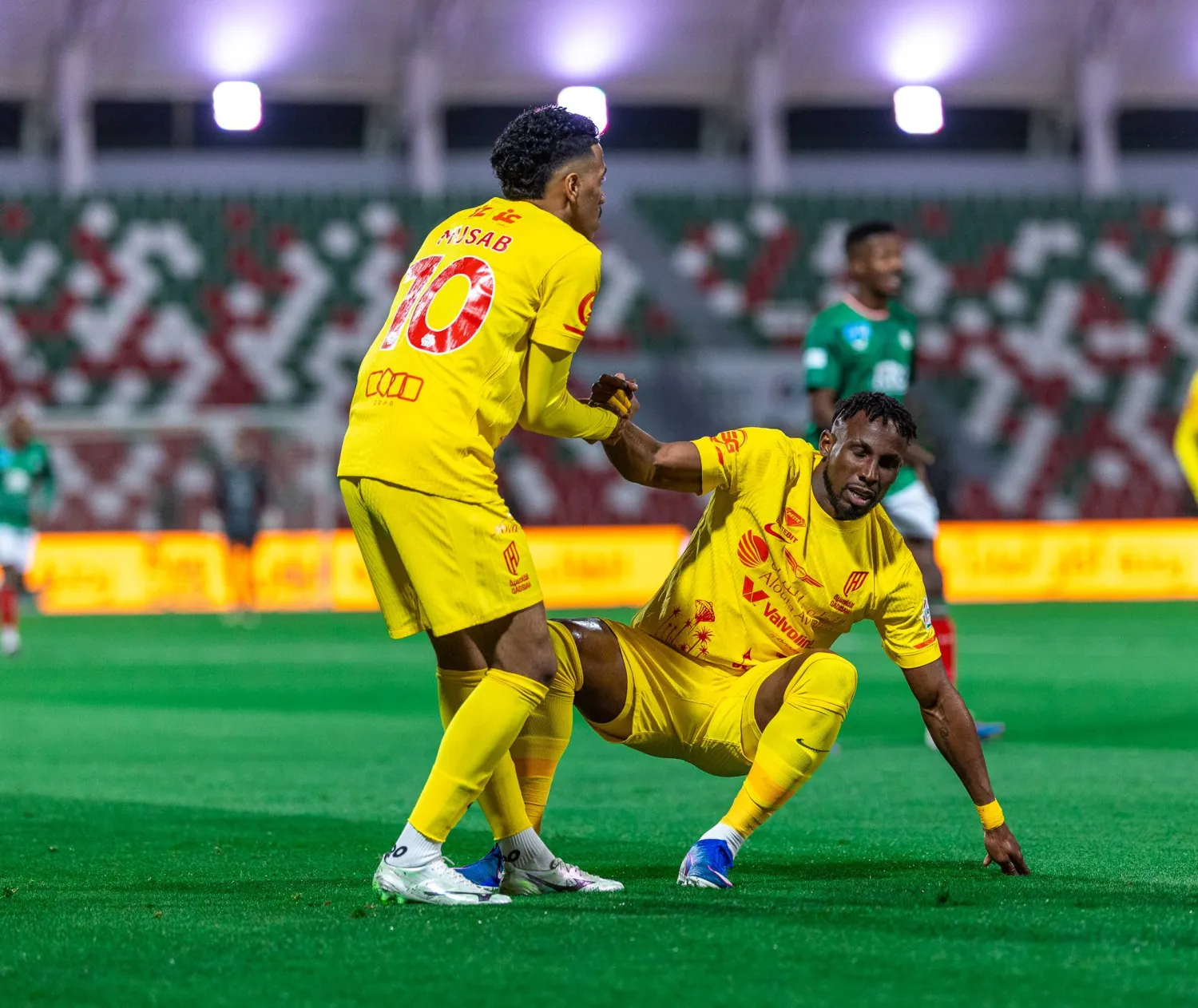 القادسية يملك نجوما مؤثرة في تشكيلته (تصوير: عيسى الدبيسي)