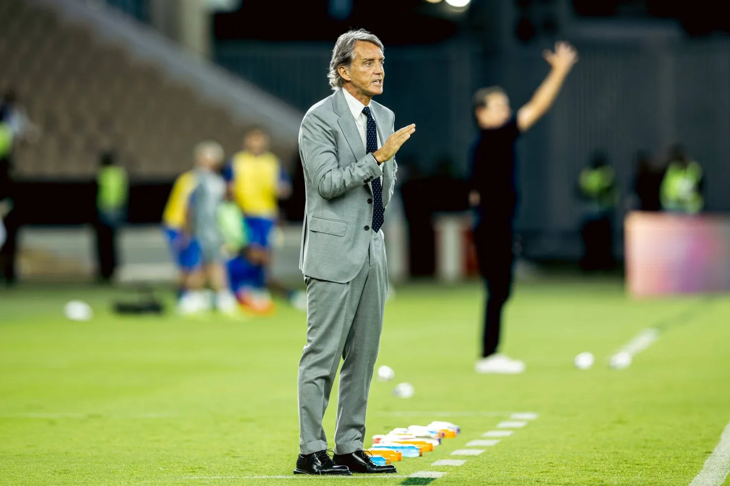 مانشيني مدرب السد القطري أشاد بلاعبيه (نادي السد) 