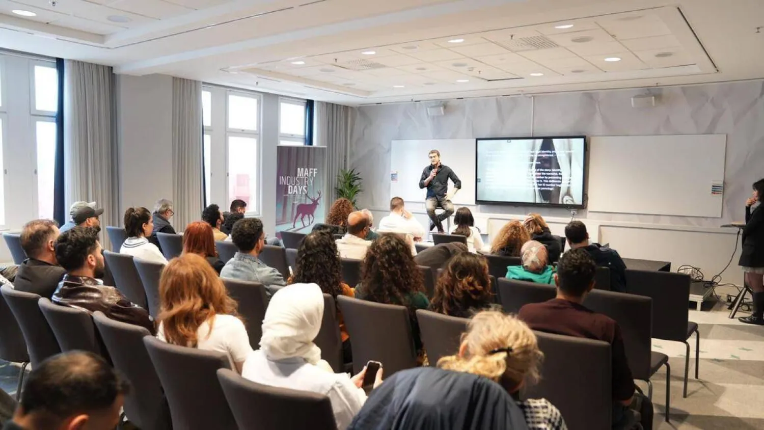 قدم صناع الأفلام عروضاً لمشاريعهم الجديدة (مهرجان مالمو)