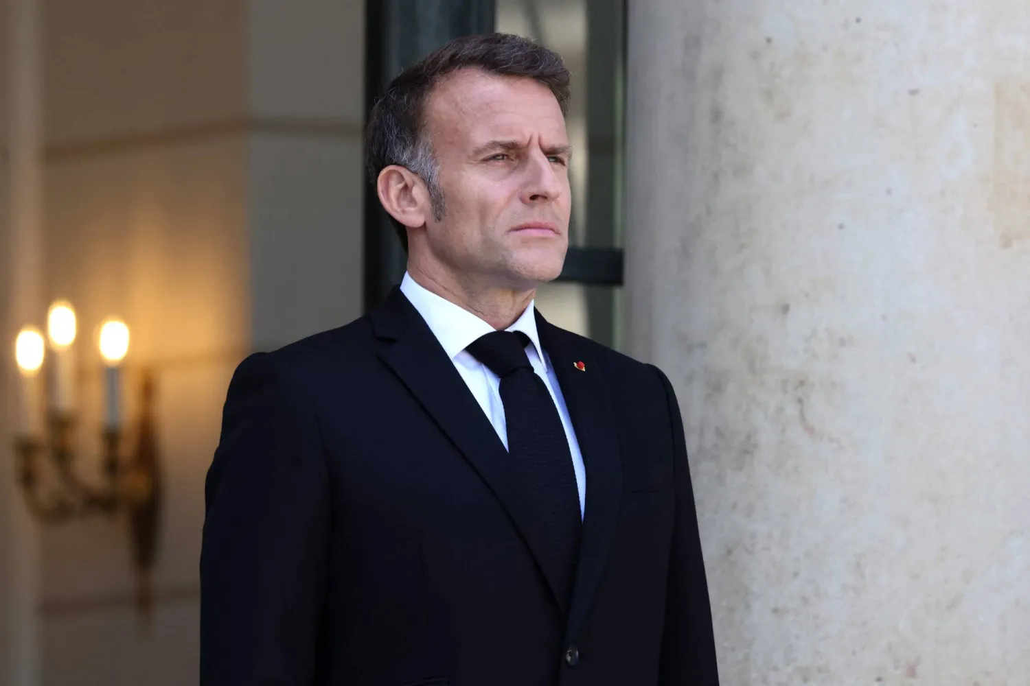 الرئيس الفرنسي إيمانويل ماكرون (أ.ف.ب)