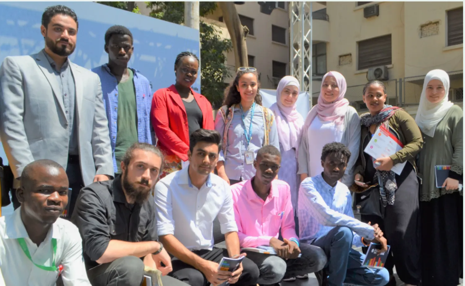 لاجئون من جنسيات مختلفة في مصر (مفوضية اللاجئين)