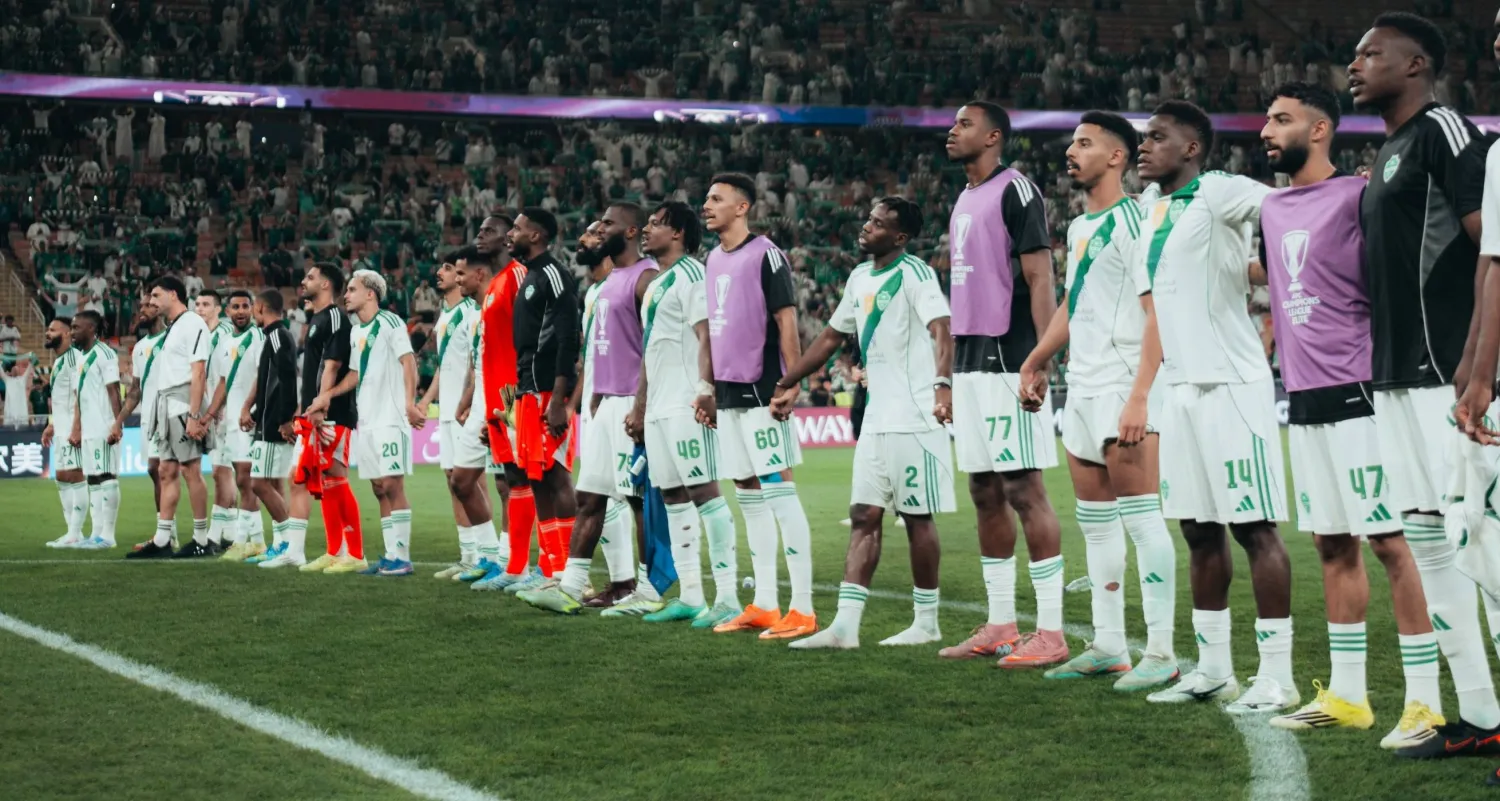 الأهلي ظهر بأداء مختلف في مباراة الدحيل الآسيوية (موقع النادي)