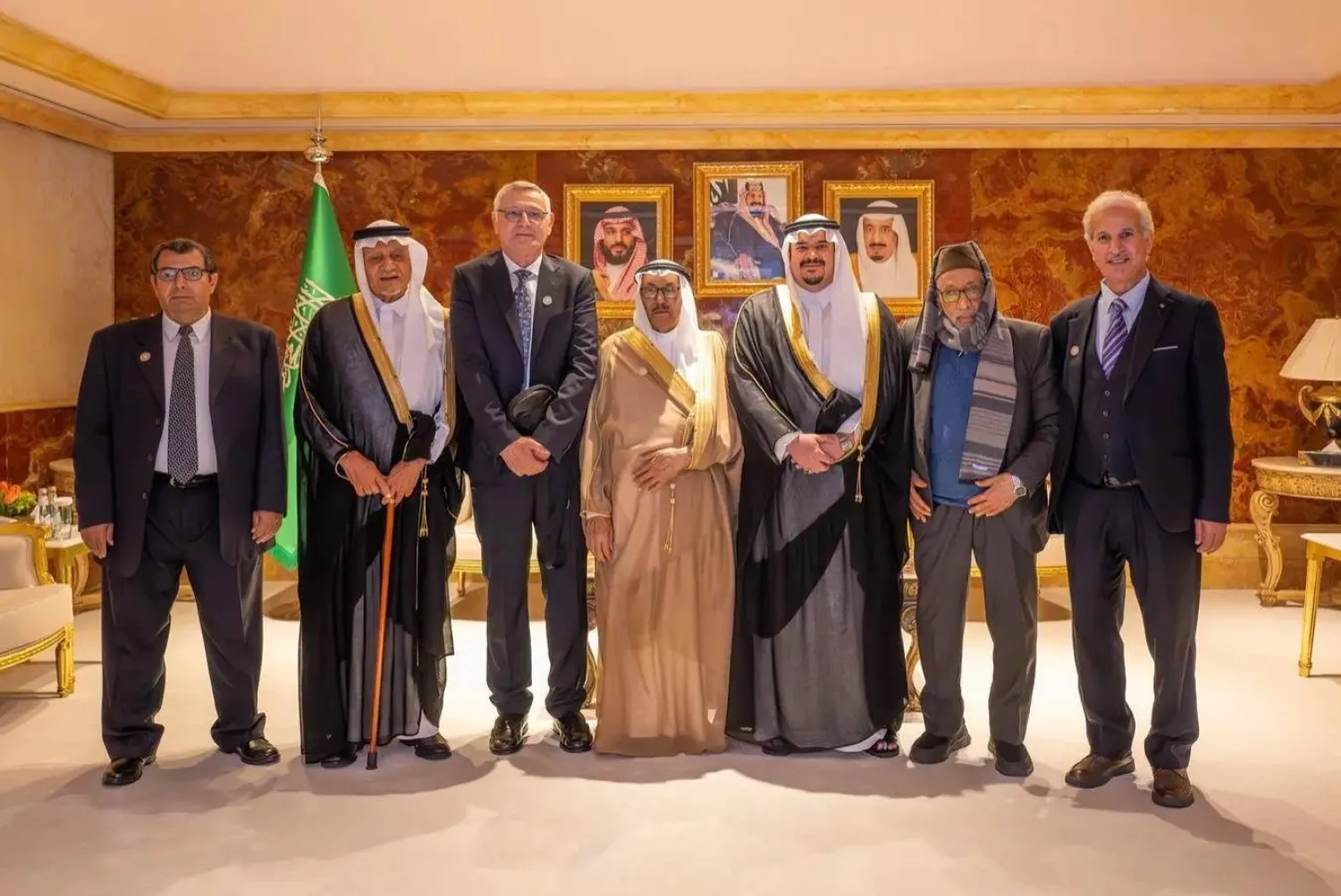 الفائزون بجائزة الملك فيصل لعام 2026 في دورتها الثامنة والأربعين (واس)