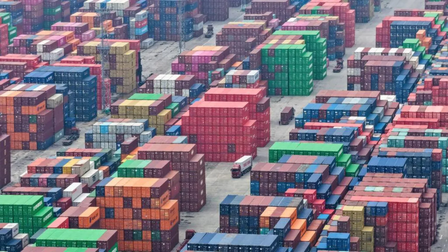 China's exports have helped support the economy but there are concerns about the impact on trade from the Middle East crisis. CN-STR/AFP
