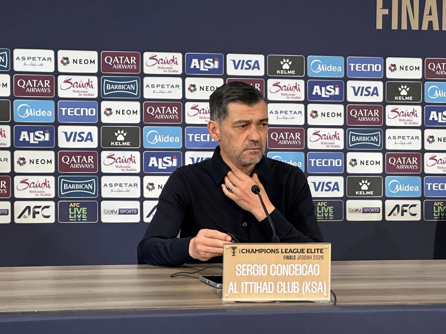 البرتغالي سيرجيو كونسيساو مدرب فريق الاتحاد (الشرق الأوسط)