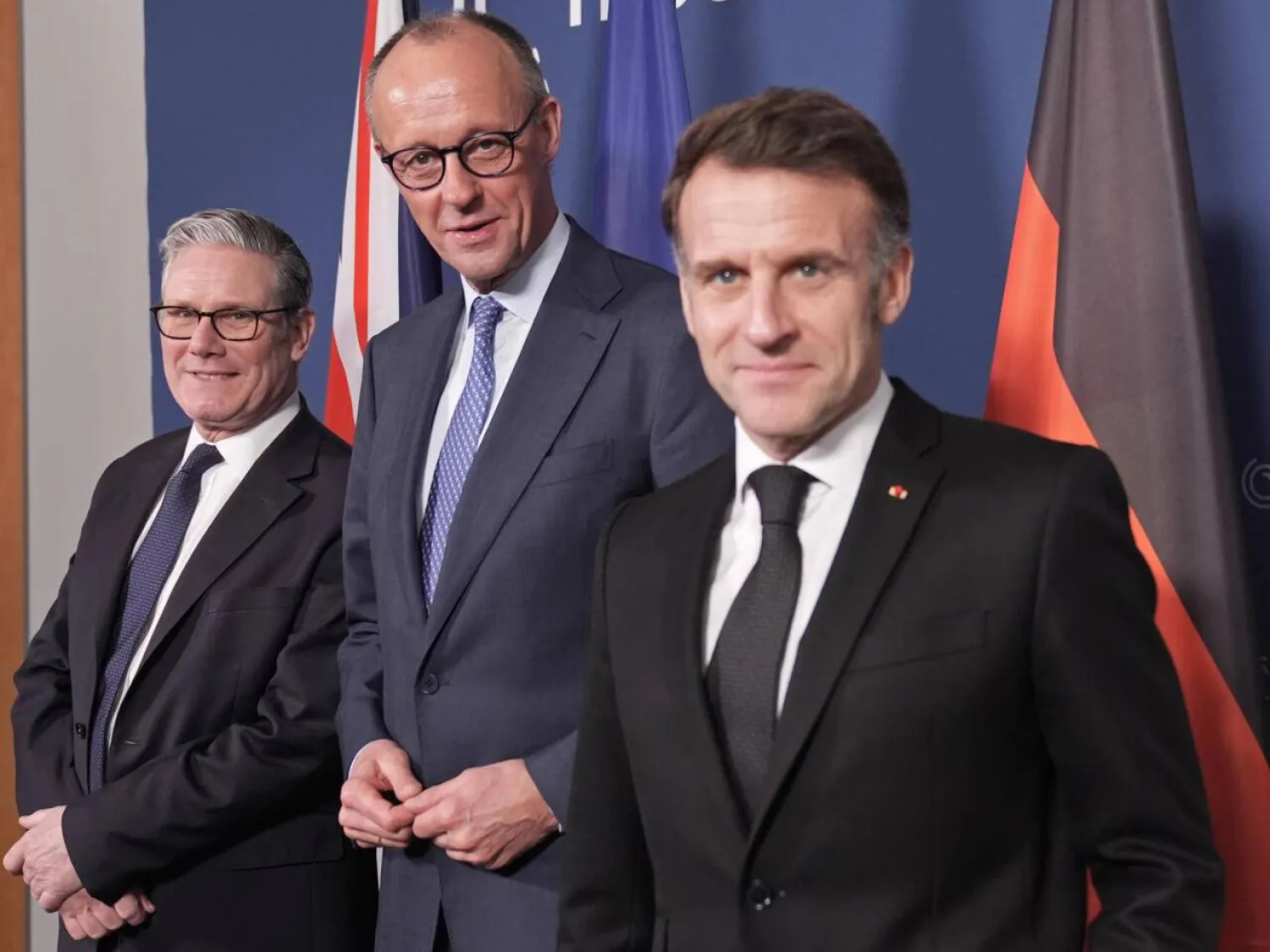 The leaders of Germany, Britain and France are expected to be present. Stefan Rousseau / POOL/AFP