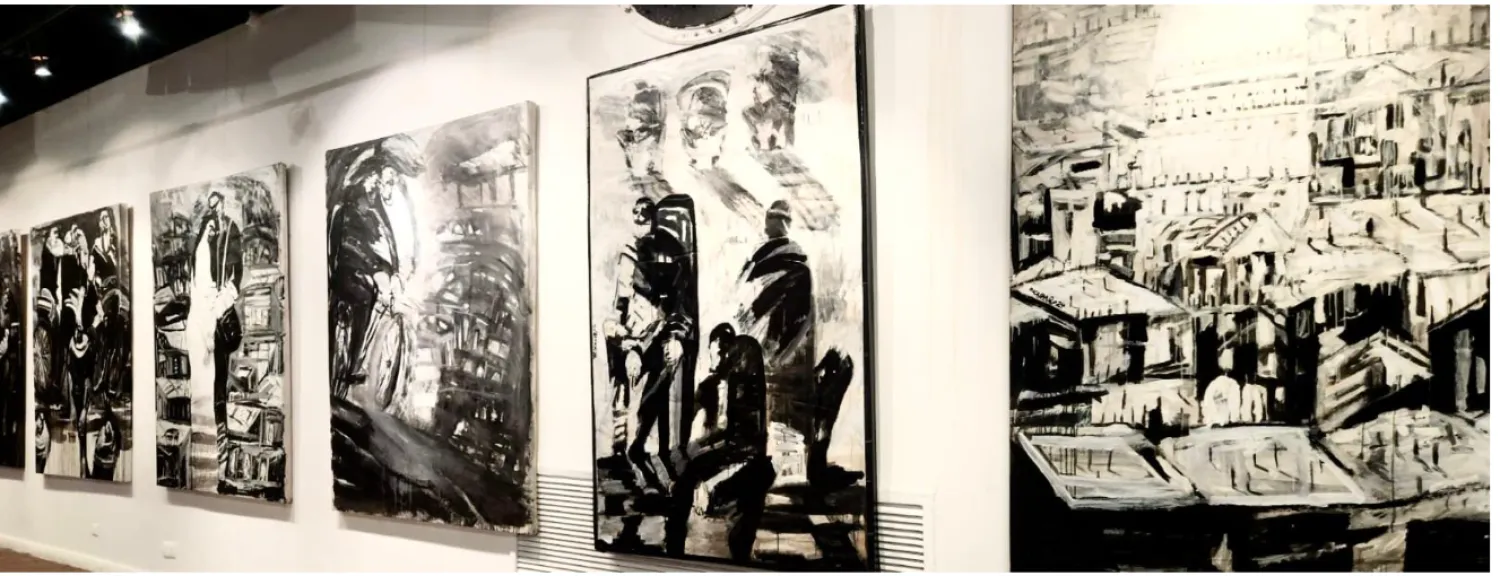 مشاهد متفرقة وقصص إنسانية سجَّلتها «جدارية غزة» (الشرق الأوسط)