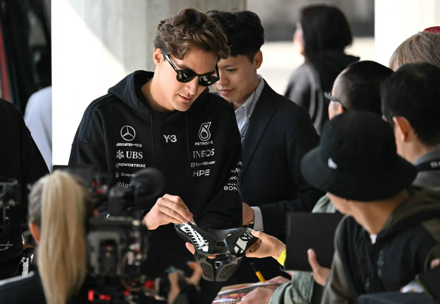 جورج راسل (أ.ف.ب)