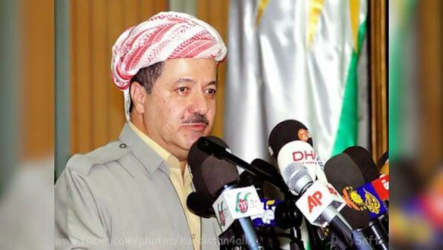 مسعود بارزاني (آ ب)