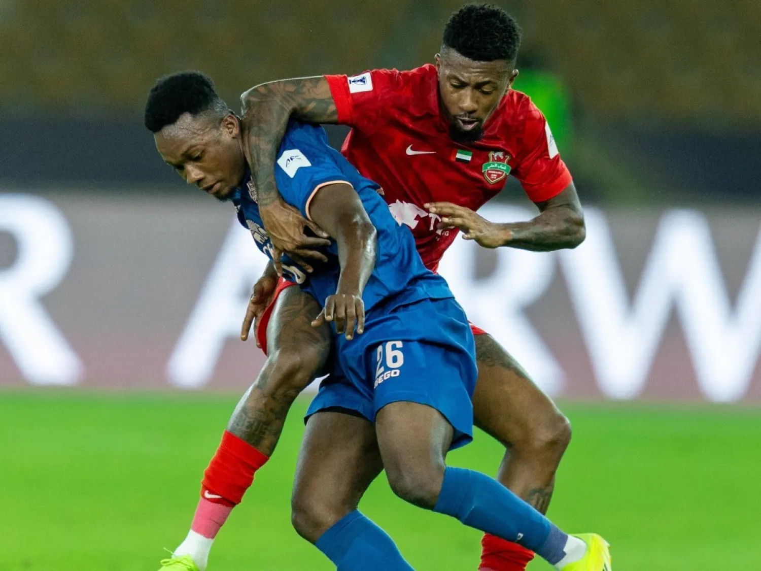 من مباراة بوريرام وشباب الأهلي في ربع نهائي دوري أبطال آسيا للنخبة (واس)