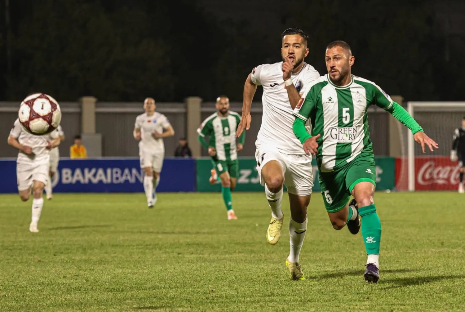 من مواجهة الأنصار وموراس يونايتد (الاتحاد الآسيوي لكرة القدم)