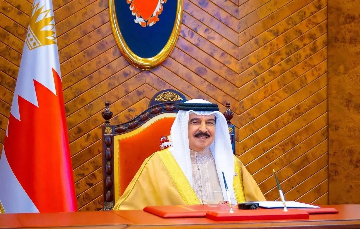 Bahrain’s King Hamad bin Isa Al Khalifa. (BNA)